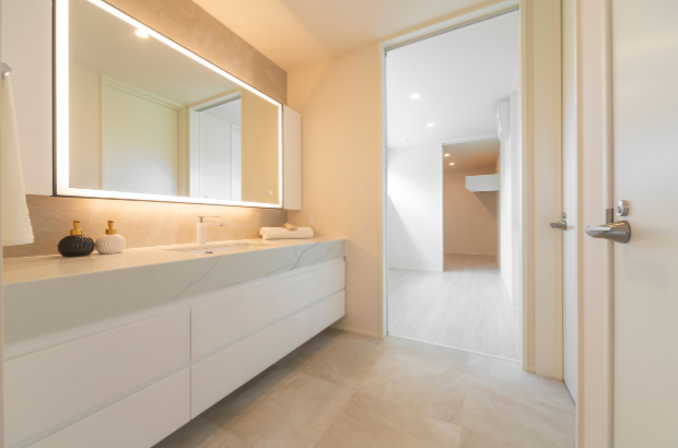 クオレ・ホームが手掛ける造作洗面